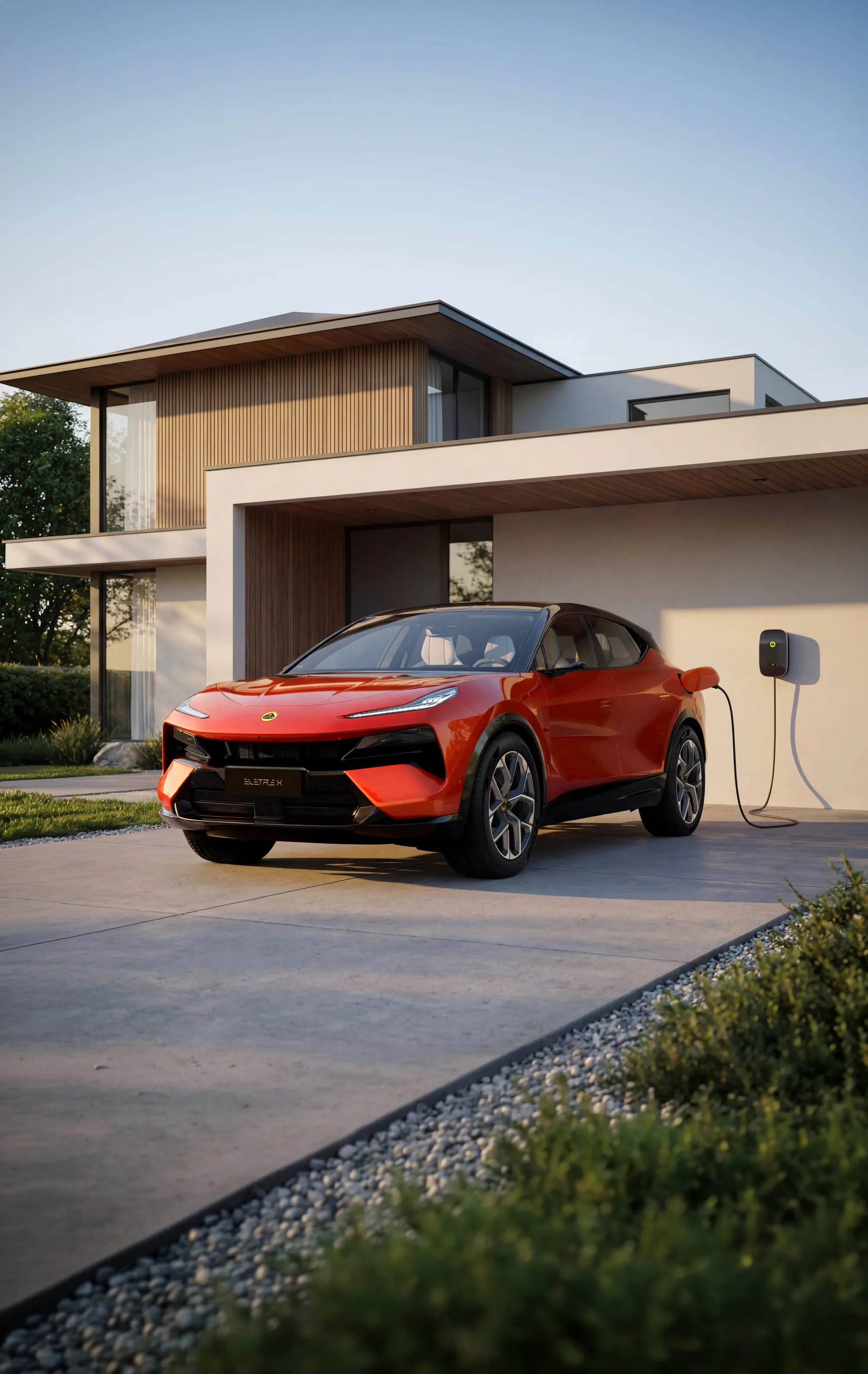 Lotus Eletre X — ładowanie
